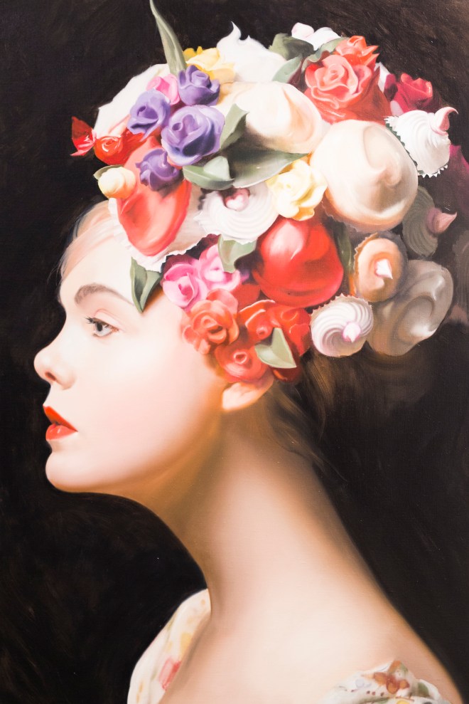 Will Cotton, 'Elle with Cupcakes,' 2014