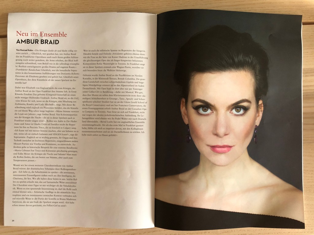 Neu Im Ensemble: Ambur&nbsp;Braid